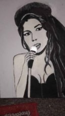 Laat u artiest of band op doek schilferen  Of foto